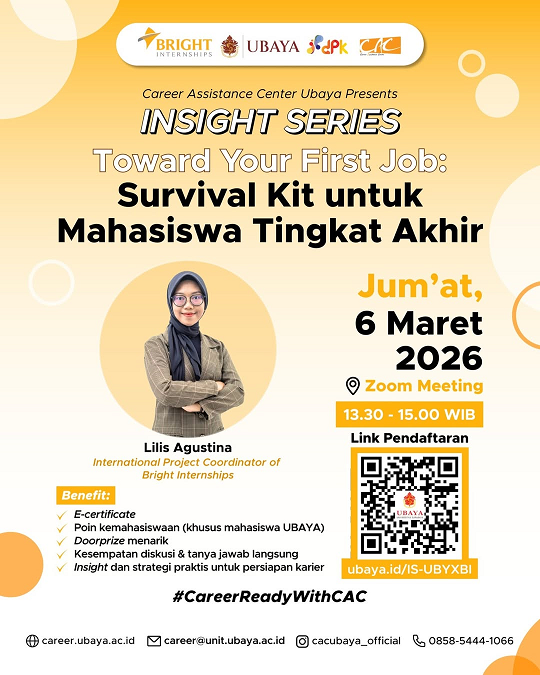 Toward Your First Job